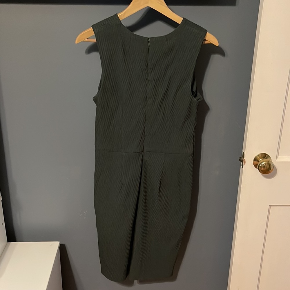 ▪️ STITCH FIX MARGARET M ▪️ Fitted Olive Green Dress - Picture 10 of 16